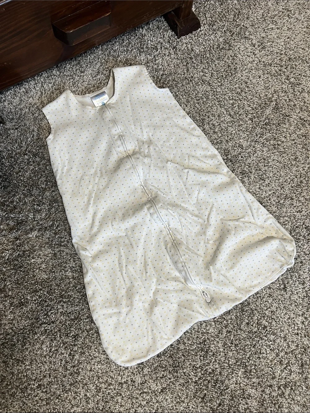 Halo Sleep Sack Swaddle with Polka Dot Print